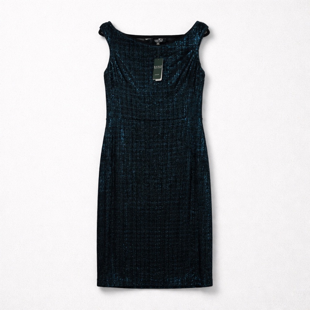 Ralph Lauren Green Sequin Dress - Picture 4 of 4